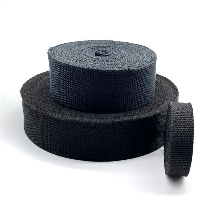 Nomex Aramid Black Webbing Strap kevlar webbing aramid webbing